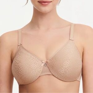 CHANTELLE BEIGE UW SIZE 32DD MAGNIFIQUE MINIMIZER UNLINED BRA C18910 NWOT Nude
